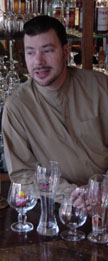 Warren Steenson, brew guru at Higgins, Portland, OR